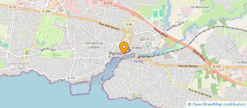 localisation de l'entreprise KAMA  PORNIC