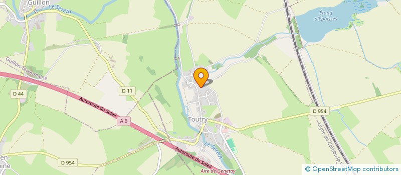 localisation de l'entreprise KAMA  TOUTRY