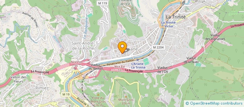 localisation de l'entreprise KAMA ETANCHEITE à NICE