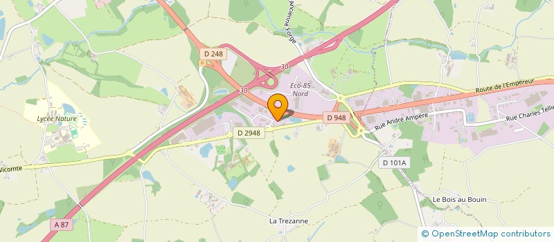 localisation de l'entreprise KAMAC à NANTES