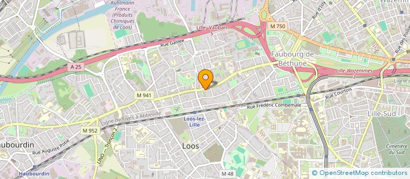 localisation de l'entreprise KAMAD  LOOS