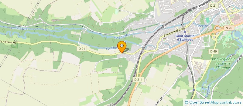 localisation de l'entreprise KAMAELEON  ETAMPES