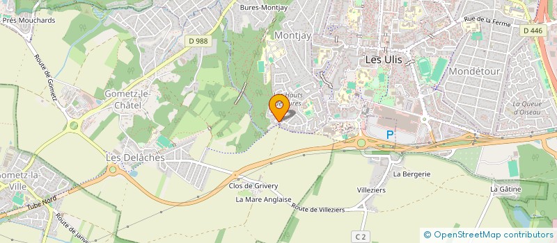 localisation de l'entreprise KAMAEM à BURES-SUR-YVETTE