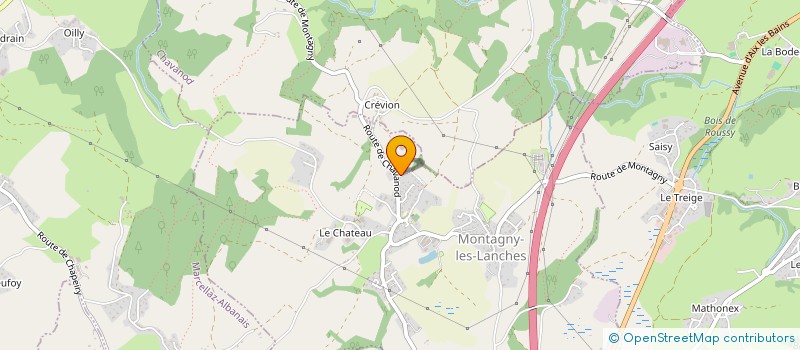 localisation de l'entreprise KAMAJU  MONTAGNY-LES-LANCHES