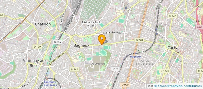 localisation de l'entreprise KAMAKINI (MOT D'ORIGINE COMORIENNE SIGNIFIANT LA SERENITE)  BAGNEUX