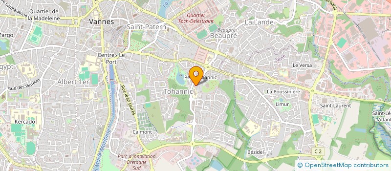 localisation de l'entreprise KAMALA à VANNES