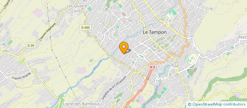 localisation de l'entreprise KAMALAN  LE TAMPON