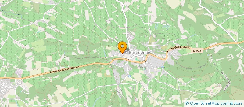 localisation de l'entreprise KAMALOFRE  LA BASTIDONNE