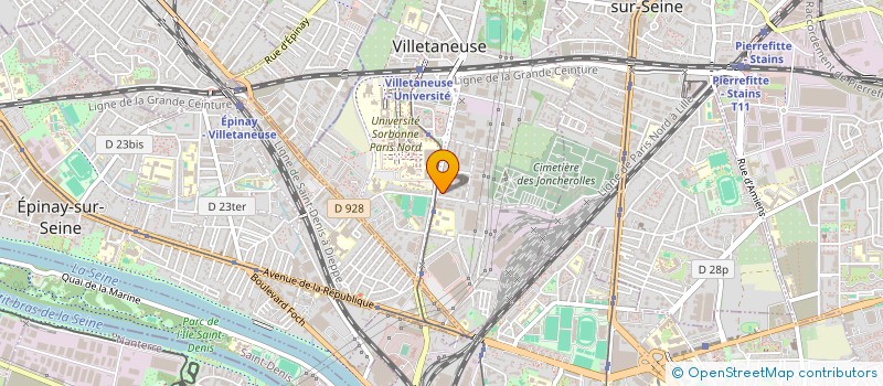 localisation de l'entreprise KAMAN à VILLETANEUSE