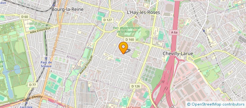 localisation de l'entreprise KAMANELIS  L'HAY-LES-ROSES