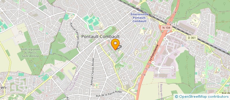 localisation de l'entreprise KAMAP COMPANY à PONTAULT-COMBAULT