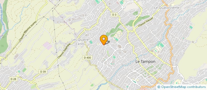 localisation de l'entreprise KAMARADS PRODUCTION  LE TAMPON