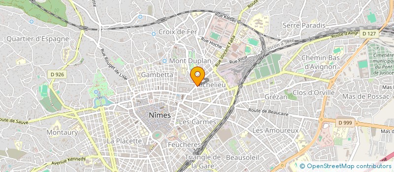 localisation de l'entreprise KAMARASKA  NIMES