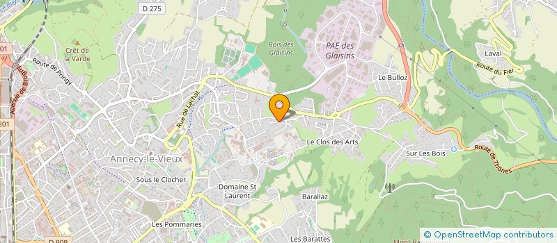 localisation de l'entreprise KAMARI à ANNECY