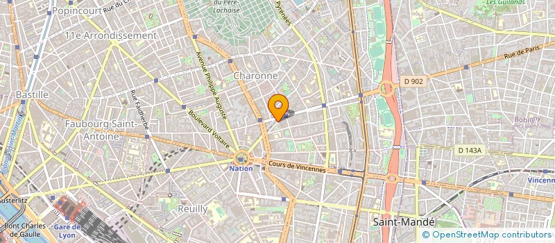 localisation de l'entreprise KAMARILLA  PARIS