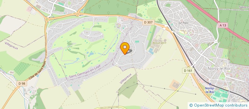 localisation de l'entreprise KAMAROCH à NOISY-LE-ROI