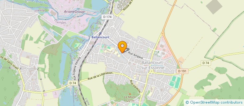localisation de l'entreprise KAMASO à BALLANCOURT-SUR-ESSONNE