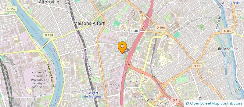 localisation de l'entreprise KAMASTADA à MAISONS-ALFORT