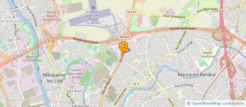 localisation de l'entreprise KAMAT à MARCQ EN BAROEUL