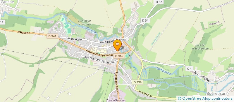 localisation de l'entreprise KAMATAMELIO  FREVENT