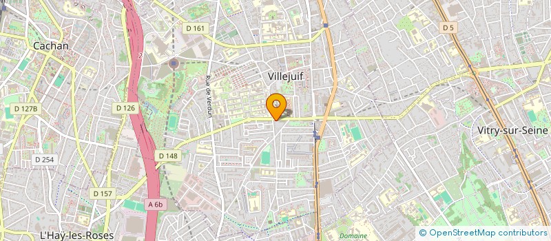 localisation de l'entreprise KAMATE PRESSE à VILLEJUIF