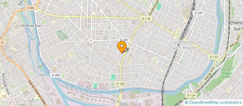 localisation de l'entreprise KAMATHE à SAINT-MAUR-DES-FOSSES