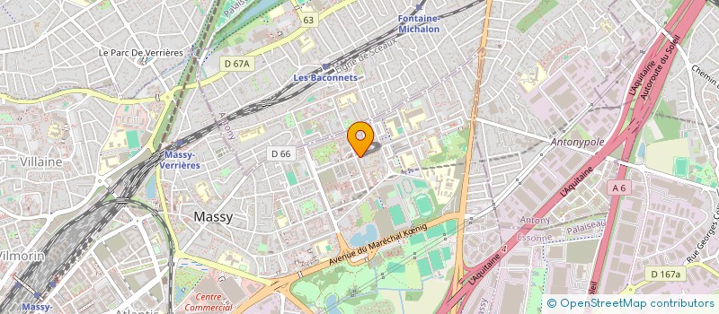 localisation de l'entreprise KAMATRA TRANSPORTS à MASSY