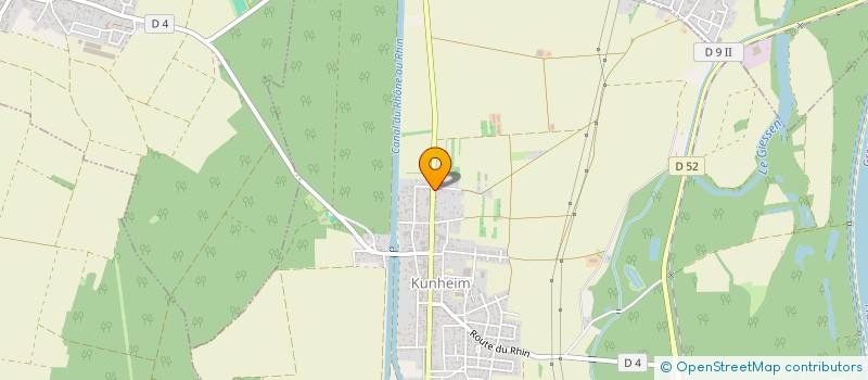 localisation de l'entreprise KAMATRANS à KUNHEIM