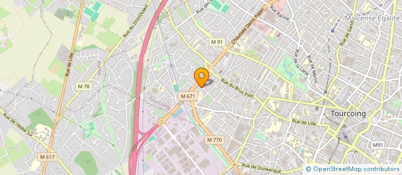 localisation de l'entreprise KAMATRANS à TOURCOING