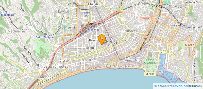 localisation de l'entreprise KAMB à NICE