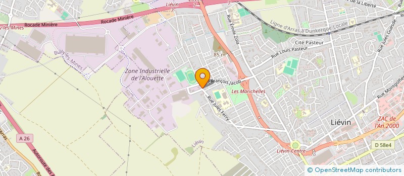 localisation de l'entreprise KAMBAD IMMO  LIEVIN