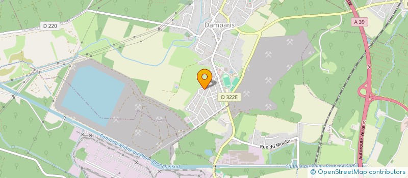 localisation de l'entreprise KAMBANA  DAMPARIS
