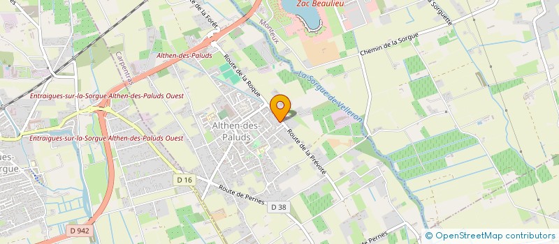 localisation de l'entreprise KAMBANA à ALTHEN-DES-PALUDS