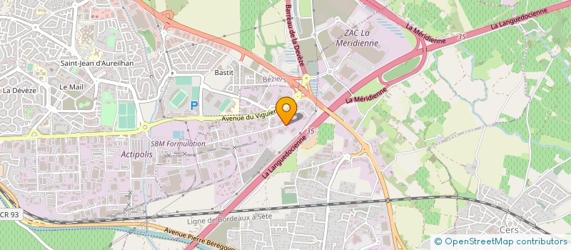localisation de l'entreprise KAMCO IMMO  VILLENEUVE-LES-BEZIERS