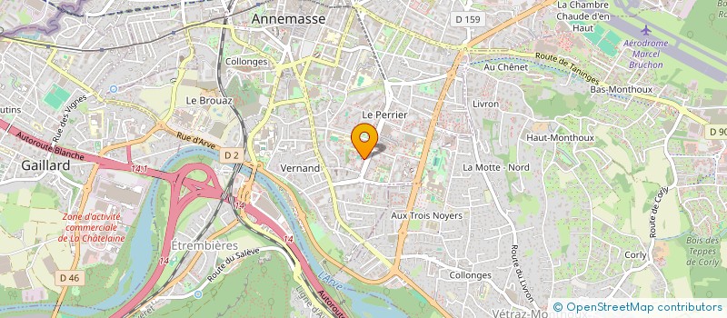 localisation de l'entreprise KAMDOUM  ANNEMASSE