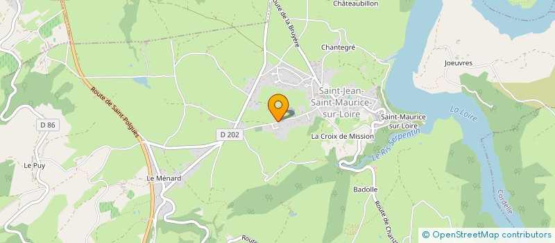 localisation de l'entreprise KAME HOUSE  SAINT-JEAN-SAINT-MAURICE-SUR-LOIRE