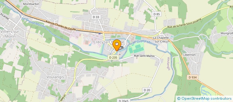 localisation de l'entreprise KAME JAPAN  CRECY-LA-CHAPELLE