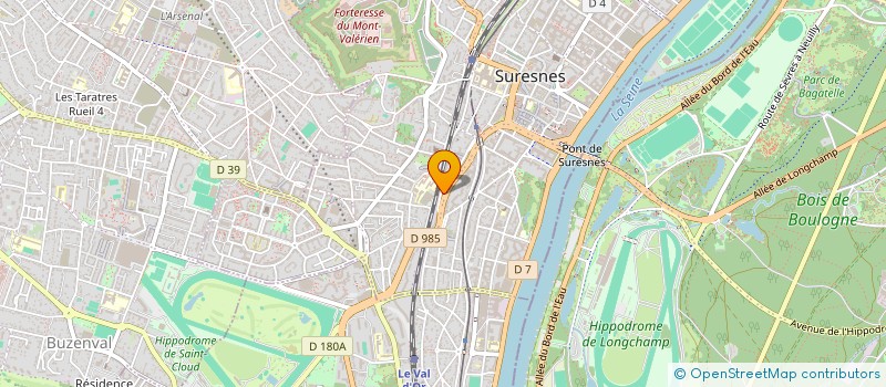 localisation de l'entreprise KAMEA à SURESNES