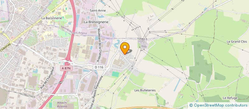 localisation de l'entreprise KAMEA PROJECT  SAINT-BARTHELEMY-D'ANJOU