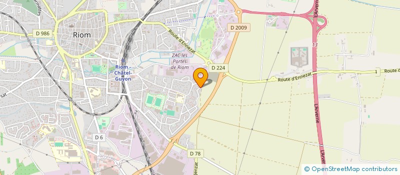 localisation de l'entreprise KAMEDI  RIOM