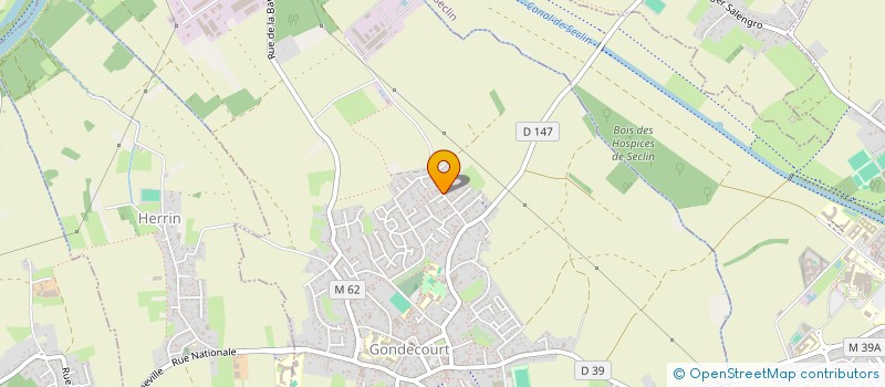 localisation de l'entreprise KAMEKO  GONDECOURT