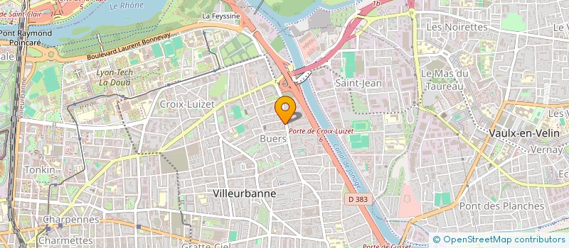 localisation de l'entreprise KAMEL à VILLEURBANNE