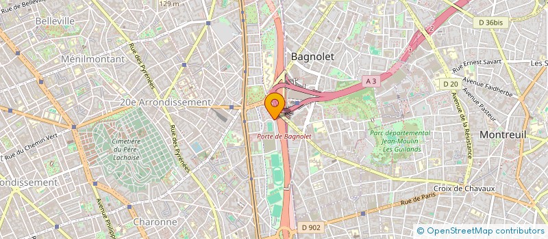 localisation de l'entreprise KAMELEC  PARIS