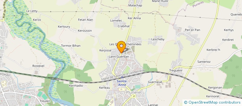 localisation de l'entreprise KAMELEON  PLUNERET
