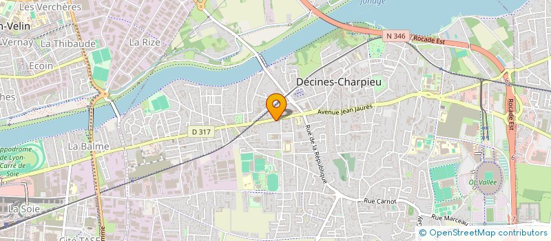 localisation de l'entreprise KAMELEON à GENAS