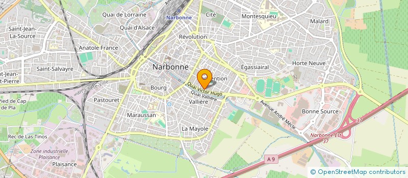 localisation de l'entreprise KAMELEON  NARBONNE