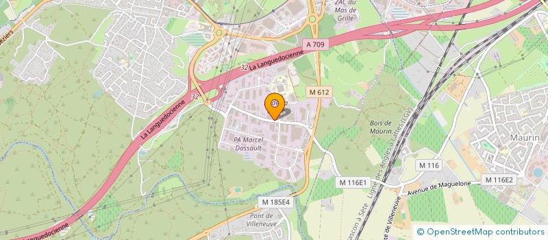 localisation de l'entreprise KAMELEON ENERGIE à SAINT-JEAN-DE-VEDAS