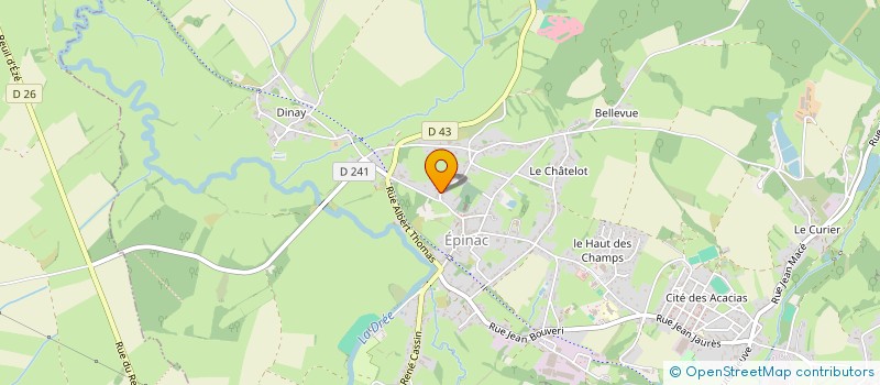 localisation de l'entreprise KAMELI  EPINAC