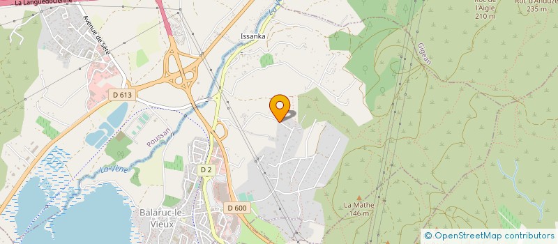 localisation de l'entreprise KAMELIA  BALARUC-LE-VIEUX