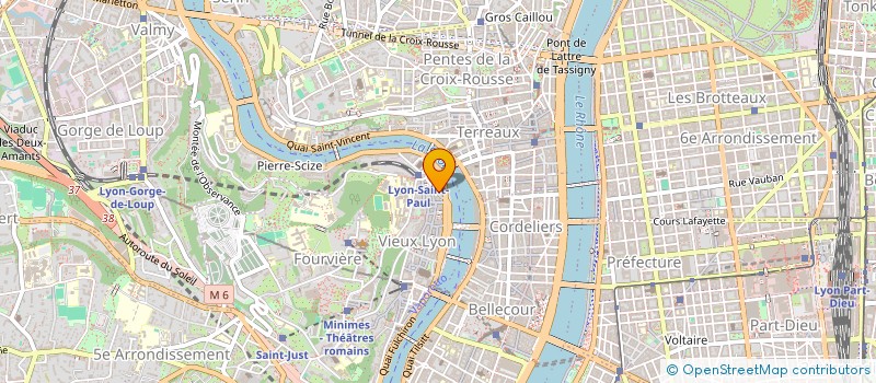 localisation de l'entreprise KAMELYON IMPRO à LYON